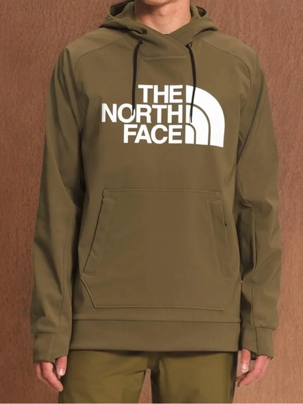 The North Face Men's Olive Logo Pullover Hoodie